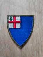 US WW2 11th Corps 1e model whiteback patch, Ophalen of Verzenden