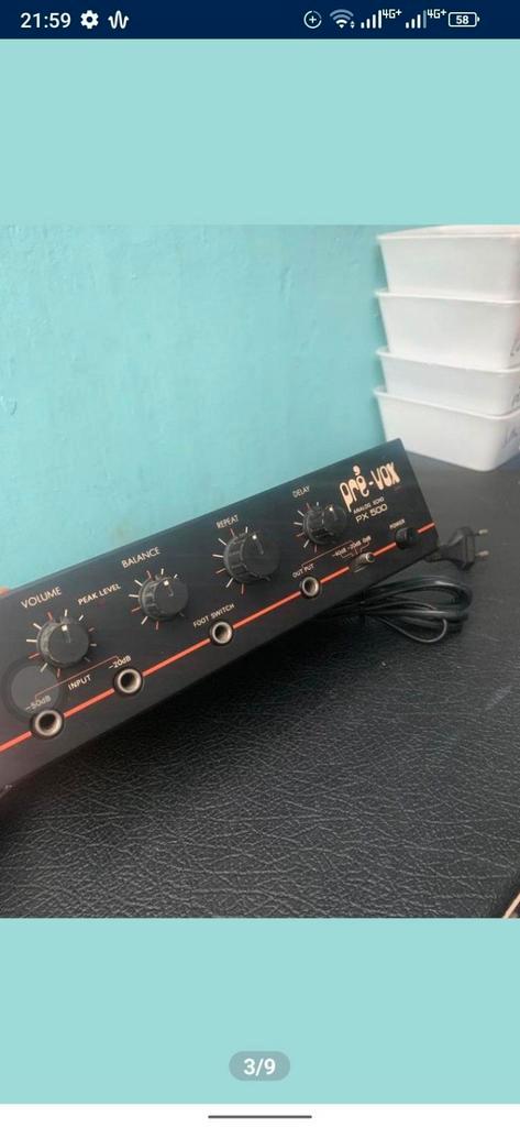PRE-VOX PX-500 Analog Echo - Vintage Delay, Muziek en Instrumenten, Effecten, Gebruikt, Delay of Echo, Ophalen of Verzenden