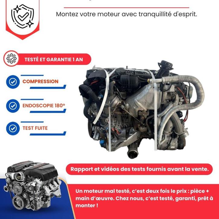Complete motor BMW X5 E70/X6 E71 35D 3.0 286CV, Auto-onderdelen, Motor en Toebehoren, BMW, Nieuw, Ophalen of Verzenden