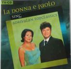 CD Album La Donna e Paolo - Sing Adrivalan Top Classics, Ophalen of Verzenden, Modernisme tot heden, Zo goed als nieuw, Vocaal