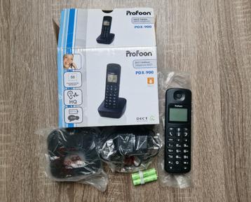 Profoon PDX-900 - draagbare DECT telefoon beschikbaar voor biedingen