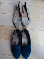 2x Flattered Gabor 38 loafers navy beige suède, Ophalen of Verzenden, Gedragen, Beige, Sneakers