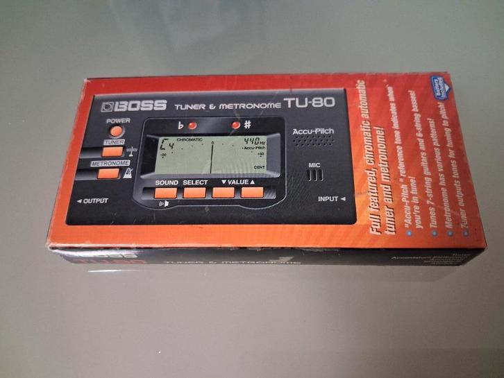 Métronome & tuner., Muziek en Instrumenten, Snaarinstrumenten | Gitaren | Elektrisch, Zo goed als nieuw, Ophalen of Verzenden