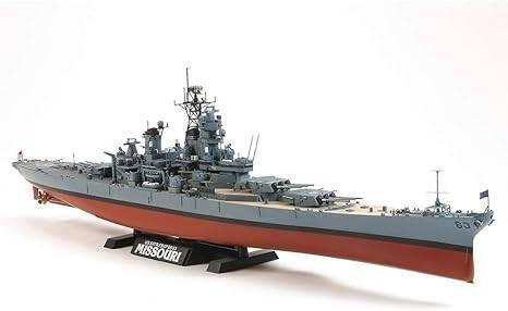 Tamiya | 1:350 | US Slagschip BB-63 Missouri | Nieuw, Hobby en Vrije tijd, Modelbouw | Boten en Schepen, Nieuw, 1:200 of kleiner