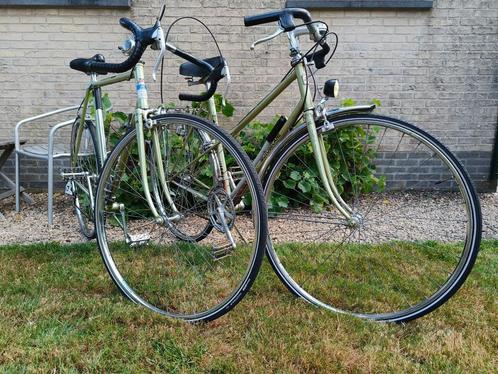 Retro Motobecane damesfiets en herenfiets koers, Fietsen en Brommers, Fietsen | Oldtimers, Ophalen