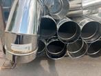 Inox buizen voor afvoer 180 diameter, Ophalen, Zo goed als nieuw, Inox, Afvoer