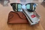 Ray Ban Originele Clubmaster bruin, Handtassen en Accessoires, Zonnebrillen en Brillen | Heren, Ophalen of Verzenden, Gebruikt