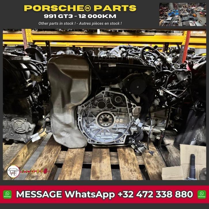 Porsche 991 GT3-motor — 12.000 km, Auto-onderdelen, Motor en Toebehoren, Porsche, Gebruikt, Ophalen