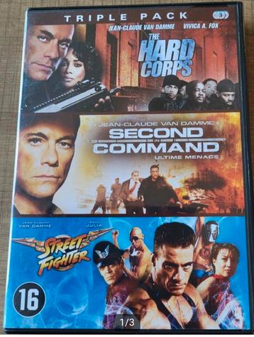 3-DVDBOX: Jean-Claude Van Damme: Street Fighter, The Hard co beschikbaar voor biedingen