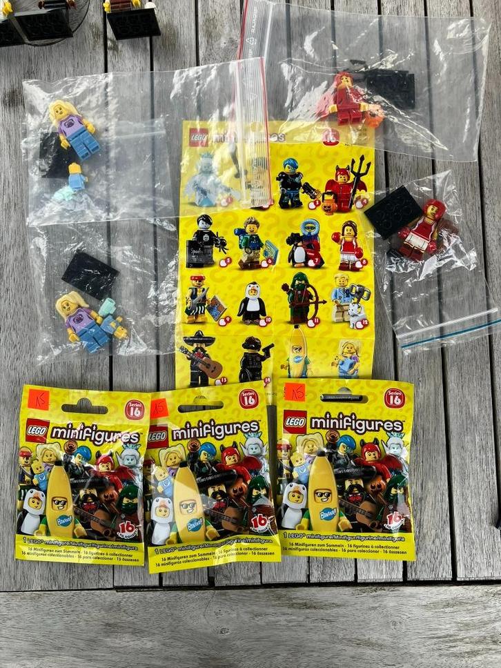 Lego minifiguren verschillende reeksen 1-19, Kinderen en Baby's, Speelgoed | Duplo en Lego, Nieuw, Lego, Complete set, Ophalen of Verzenden