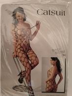 Visnet catsuit artnr 422, Kleding | Dames, Ondergoed en Lingerie, Ophalen of Verzenden, Zwart, Overige typen