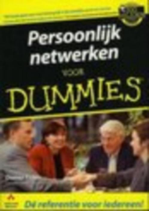 Persoonlijk netwerken voor dummies Donna Fisher 304 blz, Boeken, Studieboeken en Cursussen, Zo goed als nieuw, Ophalen of Verzenden