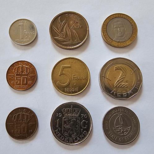 BE/NL/BAHRAIN/BULGARIJE/GRIEKS/DOMINICAN REP, Postzegels en Munten, Munten en Bankbiljetten | Verzamelingen, Ophalen of Verzenden