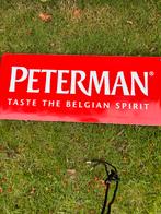 Pieterman genever reclamebord, Verzamelen, Ophalen of Verzenden, Zo goed als nieuw, Reclamebord