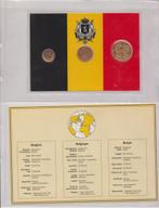 munten Belgie, Postzegels en Munten, Munten | België, Ophalen of Verzenden, Verguld, Setje