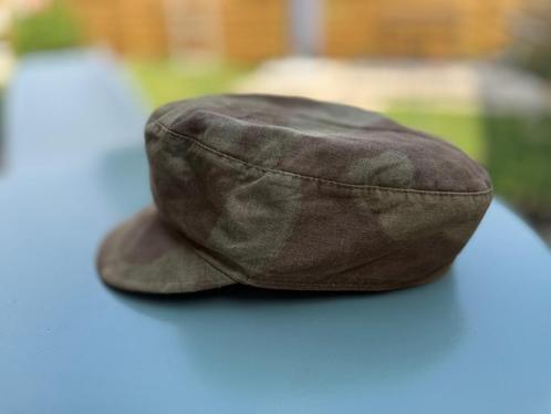 Ss ski mutze  licht gedragen in  Italiaanse stof., Verzamelen, Militaria | Algemeen, Landmacht, Helm of Baret, Ophalen