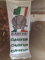Vlag Cagiva 2.6m op 0.9m., Comme neuf