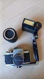 Miranda analoge fotocamera met toebehoren, Ophalen of Verzenden, Gebruikt, Overige Merken