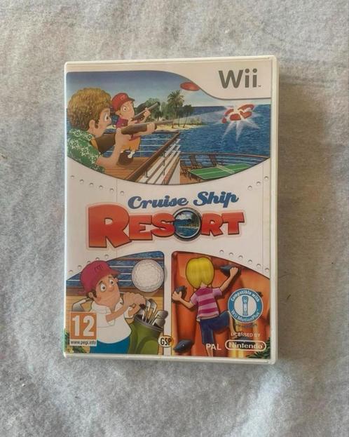 Zeldzaam Nintendo Wii Game " Cruise Ship Resort " origineel, Games en Spelcomputers, Games | Nintendo Wii, Ophalen of Verzenden
