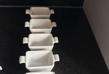Amuse kommetjes met oren - 6 stuks - in perfecte staat beschikbaar voor biedingen