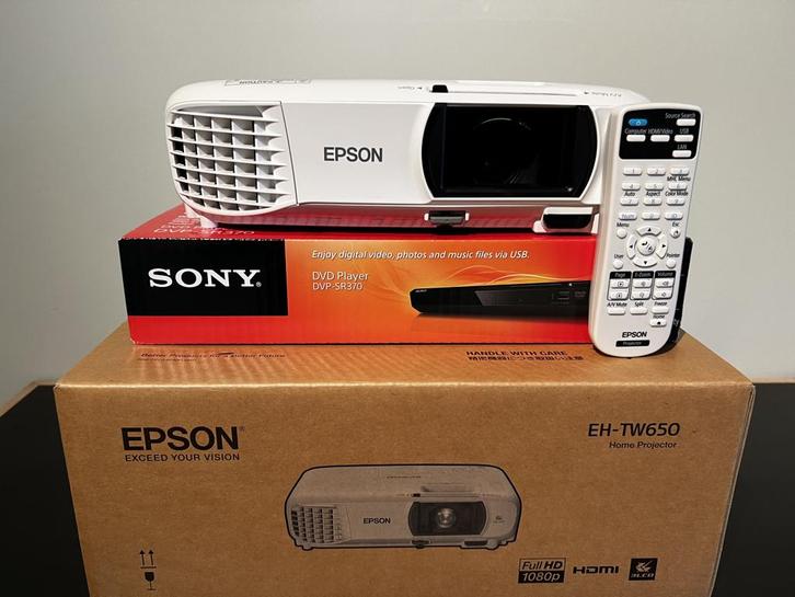 Epson EH-TW650 (nieuw!), Audio, Tv en Foto, Beamers, Nieuw, LCD, Full HD (1080), Ophalen of Verzenden