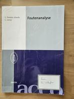 Foutenanalyse, Hoger Onderwijs, Acco, Ophalen of Verzenden, Zo goed als nieuw