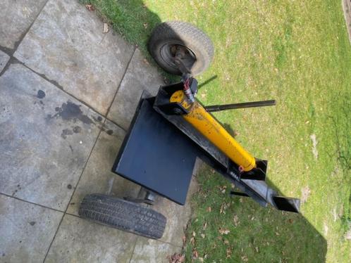 hydraulische houtkliever / houtklover / kliefmachine, Tuin en Terras, Kloofmachines, Gebruikt, Liggend, Elektrisch, Ophalen