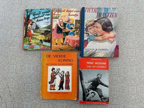 5 oude jeugdboeken, Boeken, Kinderboeken | Jeugd | 10 tot 12 jaar, Gelezen, Ophalen of Verzenden