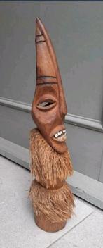 Statue africaine en bois, hauteur 45 cm, Antiquités & Art, Art | Sculptures & Bois, Enlèvement ou Envoi