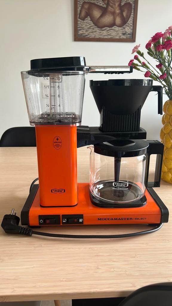 Moccamaster Select - oranje, Elektronische apparatuur, Koffiezetapparaten, Nieuw, Gemalen koffie, Koffiemachine, 10 kopjes of meer