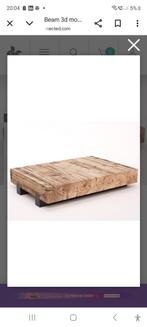 Table basse Beam Van Rossum numérotée à partir de Rossum mar, 100 à 150 cm, Alle interieurs geschikt, Comme neuf, Enlèvement