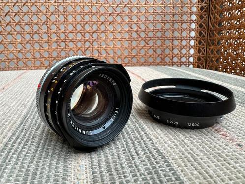 Leica Summilux 35mm 1.4 Version 2 Lens Objectief 35 V2 Leitz, TV, Hi-fi & Vidéo, Photo | Filtres, Utilisé, Enlèvement ou Envoi