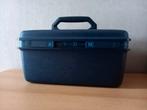 Beauty case, Handtassen en Accessoires, Beautycases, Ophalen, Gebruikt, Blauw, Met spiegeltje(s)