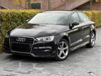 Audi A3 sedan S-line, Auto's, Zwart, Leder, USB, Particulier
