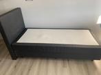 Boxspring, Huis en Inrichting, Slaapkamer | Boxsprings, Ophalen, 90 cm, Eenpersoons, Zwart