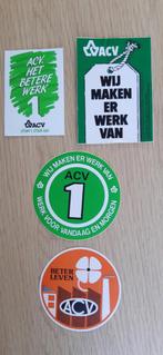 4x sticker ACV = 4 stickers samen voor €10, Ophalen of Verzenden, Zo goed als nieuw, Bedrijf of Vereniging