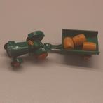 MATCHBOX UK nrs. 50+51: TRACTOR JOHN DEERE+AANHANGER*VINTAGE, Ophalen, Gebruikt, Hijskraan, Tractor of Landbouw, Matchbox