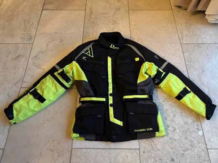 Motokledij kinderen. Jas maat 140 en broek maat 128., Fietsen en Brommers, Fietsen | Mountainbikes en ATB, Zo goed als nieuw, Ophalen