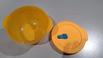 Tupperware Crystal wave : 2 liter, Utilisé, Enlèvement ou Envoi, Orange