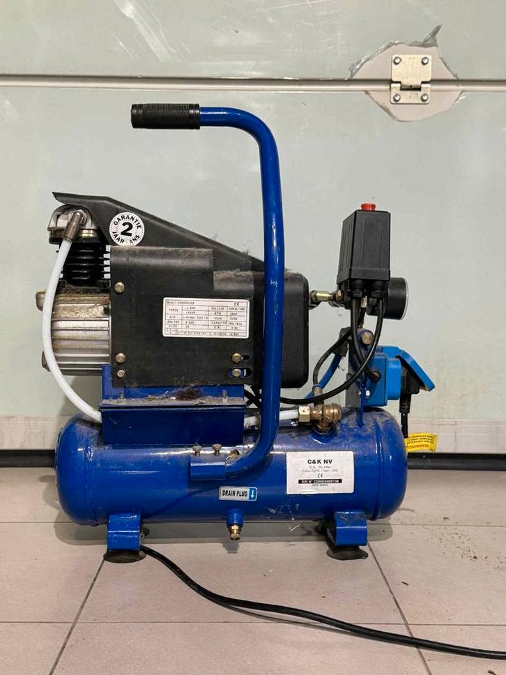 Compresseur d'air, Doe-het-zelf en Bouw, Compressors, Zo goed als nieuw, Ophalen