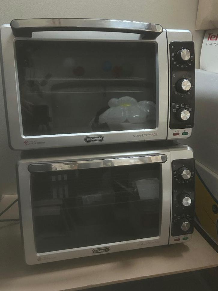 Delonghi oven-grill combi 2 stuks, Electroménager, Cafetières, Combiné, Enlèvement ou Envoi