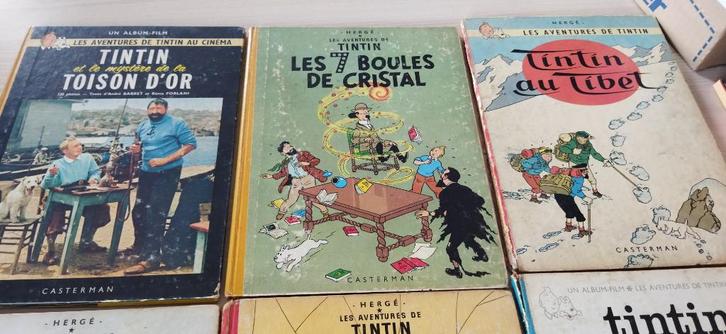 Livres Tintin - ancien format et nouveau format, Collections, Personnages de BD, Utilisé, Tintin, Enlèvement