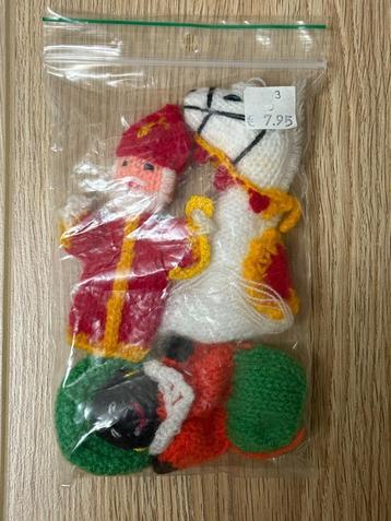Vingerpopjes Sint (3 stuks) beschikbaar voor biedingen