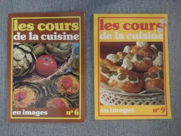 Lot de 2 livres Les cours de la cuisine en images  beschikbaar voor biedingen