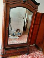 Belle armoire ancienne, une porte avec miroir., Enlèvement