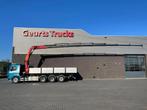 Volvo FM 500 8X4 TRIDEM + PALFINGER PK 27001-EH G KRAAN/KRAN, Auto's, Vrachtwagens, Automaat, Euro 6, Blauw, Navigatiesysteem