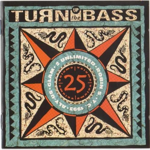 1321 - TURN UP THE BASS - VOLUME 25 - NIEUW, CD & DVD, CD | Compilations, Neuf, dans son emballage, Dance, Envoi