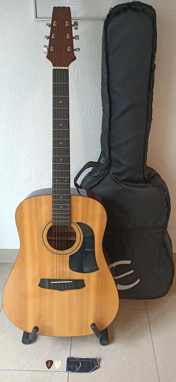 Vintage Aria AW 75 Akoustische gitaar in nieuwstaat (extras) beschikbaar voor biedingen