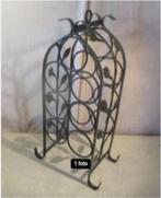 Mooie Metalen Wijnrek voor 7 flessen, Huis en Inrichting, Woonaccessoires | Wijnrekken, Ophalen of Verzenden, Zo goed als nieuw