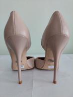 78C* BUFFALO LONDON sexy nude leren pumps (38), Kleding | Dames, Schoenen, Pumps, Overige kleuren, Verzenden, Nieuw